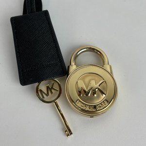 Michael Kors Original Gold-Tone Lock and Key